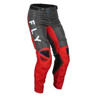 Fly Racing 2023 Kinetic Kore Motorcross Pants - Red/Grey