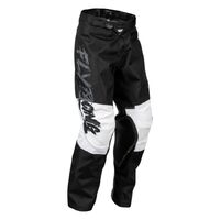 Fly Racing Youth 2023 Kinetic Khaos Motorcross Pants - Grey/Black/White