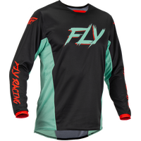 Fly Racing 2023 Special Edition Kinetic Jersey - Rave Black/Mint/Red 