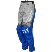 Fly Racing Youth 2023 F-16 Motorcross Pants - Grey/Blue