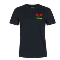 DID VR46 Men Motorcycle T-Shirts - Black