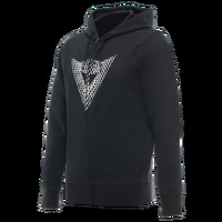 Dainese  Casual Logo  Motorcycle  Hoodie Black/White/Xs