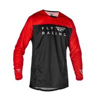 Fly Racing Radium 2023 Motorcross Jersey - Red/Black/Grey