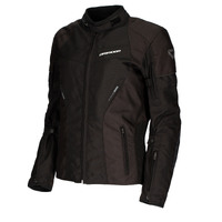 Dririder Ladies Vivid 3 Motorcycle Jacket Black / White  