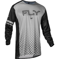 Fly Rayce 2024 Motorcycle  Racing Jersey  Black Grey/Ys
