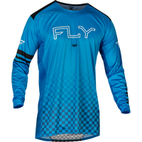 Fly Rayce 2024 Motorcycle  Racing Jersey  Blue/Ys