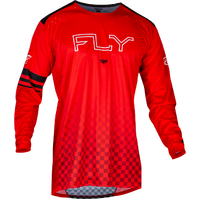 Fly Rayce 2024 Motorcycle  Racing Jersey  Red/Youth Small