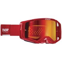 Thor Activate Motorcycle Helmet Goggles - Red/White