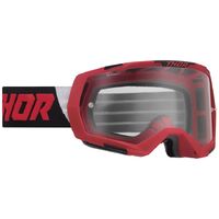 Thor Regiment Motorcycle Helmet Goggles - Red/Black