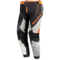 Scott 450 Angled Motocross Pants - Orange/Black/White