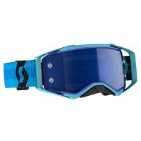 Scott Prospect Light Sensitive Motorcycle Goggle - Blue/Black / Blue Chrome Works