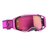Scott Prospect Chrome Lens Motorcycle Goggle - Pink/Black/Pink