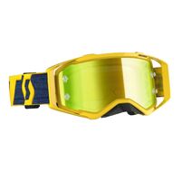 Scott Prospect Chrome Works Lens Motorcycle Goggle - Yellow/Yellow/Yellow