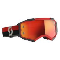 Scott Fury Chrome Works Motocross Goggle - Red/Black/Orange