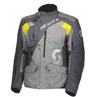 Scottsport Dualraid Dryo Motorcycle Jacket - Grey/Yellow