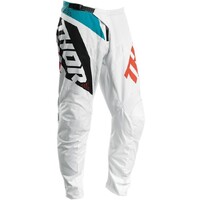 Thor 2020 Sector Blade Motorcycle Pants - White