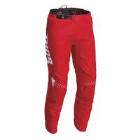 Thor Sector Minimal Motorcycle Pants - Red