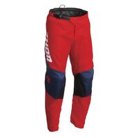Thor Sector Chevron Motorcycle Pants - Red/Navy