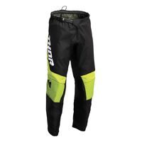 Thor Sector Chevron Motorcycle Pants - Black/Green