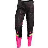 Thor Women's Pulse Motorcycle Pants - Charcoal/Pink