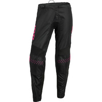 Thor Sector Minimal Motorcycle Pants - Black/Pink