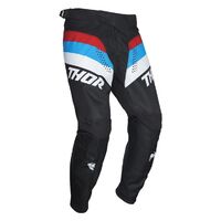 Thor Youth Pulse Racer Pants - Black/Red/Blue