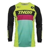 Thor Pulse Racer Motorcycles Jersey X-Large - Acid/Black