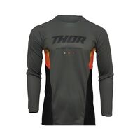Thor Pulse React Motorcycle Jersey - Army/Black