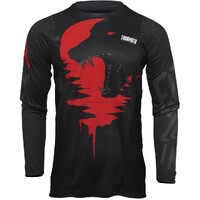 Thor Pulse Counting Sheep Motorcycle Jersey Size:2X-Large - Black/Red