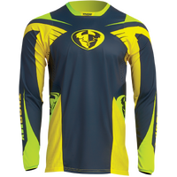 Thor Pulse Motorcycle Jersey  Midnight/Lime 