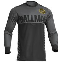Thor Hallman Differ Slice Motorcycle Jersey - Charcoal/Black