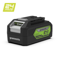 Greenworks 24 Voltage Battery Capacity: 4.0Ah