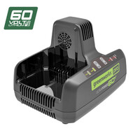 Greenworks 60 Voltage 10A Dual Port Charger With Bluetooth