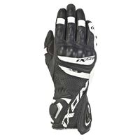 Ixon Men's RS Tempo Air Lady Motorcycle Leather Gloves - Black/White
