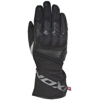 Ixon Pro Rescue Lady Motorcycle Leather Gloves - Black/Grey