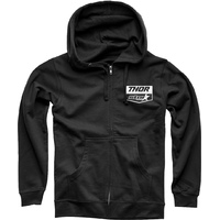 Thor Star Racing Full Zip Motocross Fleece - Black