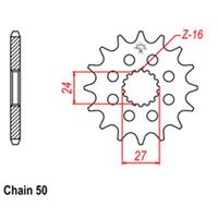 Suzuki Front Sprocket 17 Teeth 530