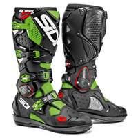 Sidi Crossfire 2 SRS Motorcycle Boots Size:43 - Black/Green