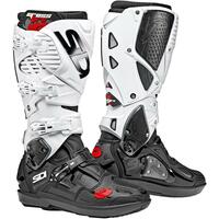 Sidi Crossfire 3 SRS Motorcycle Boots 44 - Black/White