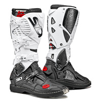 Sidi Crossfire 3 Motorcycle Boots - Black/White