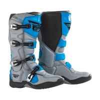 Fly Racing FR5 Motorcycle Boots - Grey/Blue