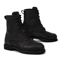 Argon Tactic Leather Motorcycle Boots - Black