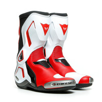 Dainese Torque 3 Out Air Motorcycle Boots - Black/White/Lava-Red