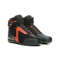 Dainese Energyca Air Motorcycle  Shoes - Black/Fluro Red 
