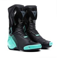 Dainese Nexus 2 Lady Mototcycle Boots - Black/Aqua-Green