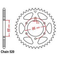 Rear Sprocket Kawasaki 520