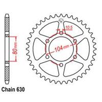 Rear Sprocket Kawasaki 630