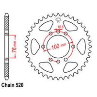 Rear Sprocket Suzuki 520