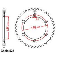 Rear Sprocket Suzuki 525