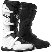 Thor Men's Blitz XP Motorcycle Boots - White/Black 